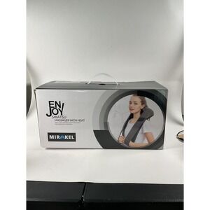 Mirakel Enjoy Shiatsu Massager With Heat / Model MI-BLT-1